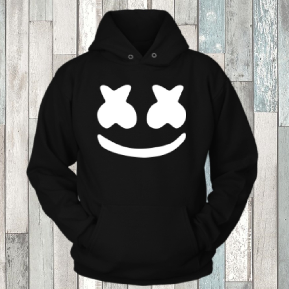 Marshmello hoodie, Fortnite, Dj Marshmello house